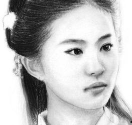 素描头像明星高清,明星素描头像的立体魅力