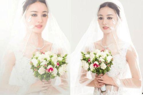 明星穿上婚纱图片,明星婚纱照，美丽瞬间定格永恒